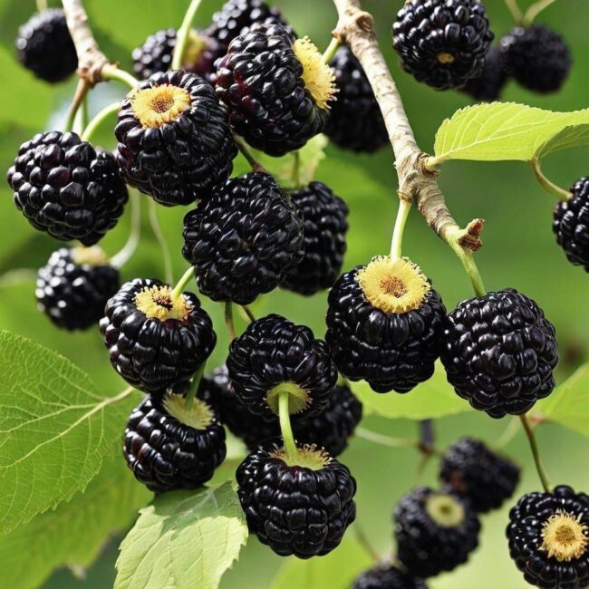 Czas dojrzewania morwy czarnej