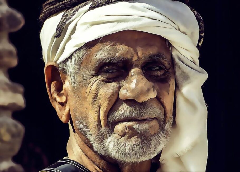 Jak utrzymać turban arabski na swoim miejscu