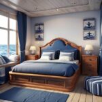 Klimatyczna sypialnia nad brzegiem morza