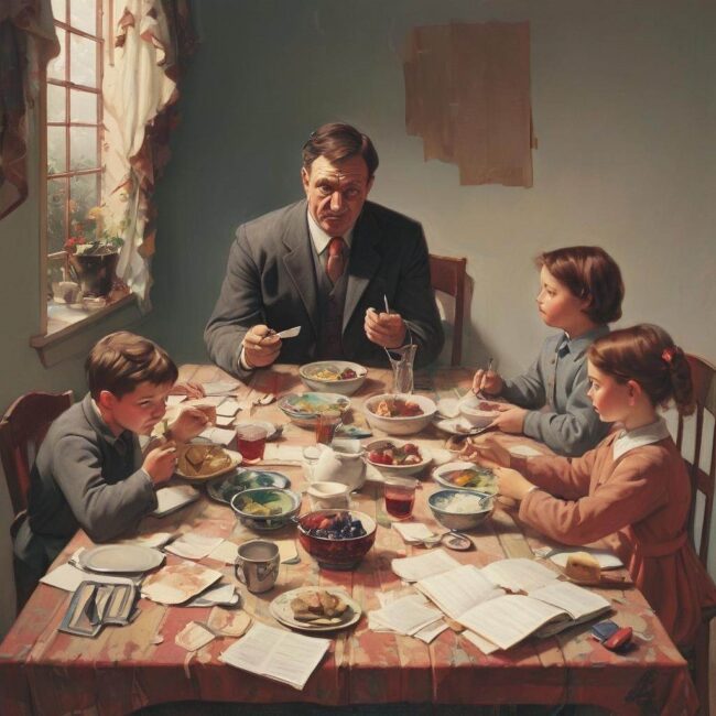 Maniery w trakcie jedzenia