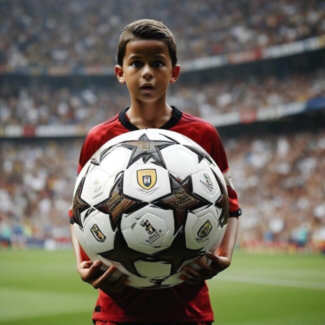 Złota piłka do futbolu